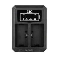 JJC Dual Battery Charger for Canon LP-E6/LP-E6N - USB Charging Station with Smart Indicator LightsJJC Dual Battery Charger for Canon LP-E6/LP-E6N - USB Charging Station with Smart Indicator Lights