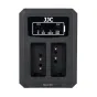 JJC DCH-LPE17 USB зарядное устройство для двух аккумуляторов Canon LP-E17 с USB портом и двумя слотами для зарядки