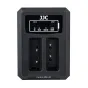 JJC Olympus DCH-BLS5 USB Dual Battery Charger - kompakts divu bateriju lādētājs ar USB portu un bateriju statusa indikatoriem