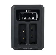 JJC Olympus DCH-BLS5 USB Dual Battery Charger - kompakts divu bateriju lādētājs ar USB portu un bateriju statusa indikatoriemJJC Olympus DCH-BLS5 USB Dual Battery Charger - kompakts divu bateriju lādētājs ar USB portu un bateriju statusa indikatoriem