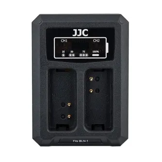 Chargers for Camera Batteries - JJC Olympus DCH-BLN1 USB Dual Battery Charger (for Olympus BLN-1) DCH BLN1 - quick order from manufacturer