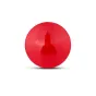JJC SRB-NSBR Soft Release Button - Red spherical button with reflective surface for Fujifilm, Sony, Panasonic, Leica, and Canon cameras.