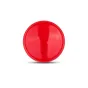 Red JJC SRB-NSCR Soft Release Button with a glossy finish for Fujifilm, Sony, Panasonic, Leica, and Canon Cameras