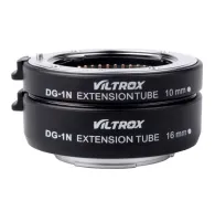 Viltrox DG-1N 10mm/16mm Automātiskās pagarināšanas caurules Nikon 1 kamerām - Kompakti makrofotogrāfijas piederumiViltrox DG-1N 10mm/16mm Automātiskās pagarināšanas caurules Nikon 1 kamerām - Kompakti makrofotogrāfijas piederumi