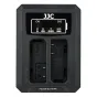 JJC Dual Battery Charger for Nikon EN-EL14/EN-EL14A with USB charging and dual battery slots
