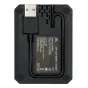JJC USB Dual Battery Charger for Fujifilm NP-95 and Ricoh DB-90 - compact dual charger with USB Type-A port and LED indicators