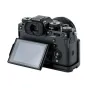 JJC HG-XT3 Metal Hand Grip for Fujifilm X-T3 Camera - Ergonomic Aluminum Grip with Arca Swiss Tripod Mount and Battery Access