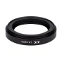 JJC EW-52 Canon lens hood LH EW52 - Black cylindrical lens hood with white text on the side.