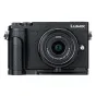 JJC HG-GX9 Metal Hand Grip for Panasonic Lumix cameras, front view with textured grip surface and Arca Swiss compatibility