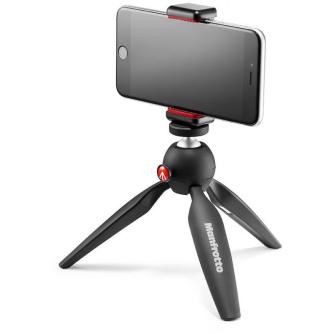 Statīvu aksesuāri - Manfrotto tripod + phone mount MKPIXICLMII-BK - ātri pasūtīt no ražotāja