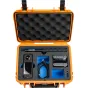 Cietie Koferi - BW OUTDOOR CASES TYPE 1000 FOR INSTA360 X4, ORANGE 110246 - ātri pasūtīt no ražotāja