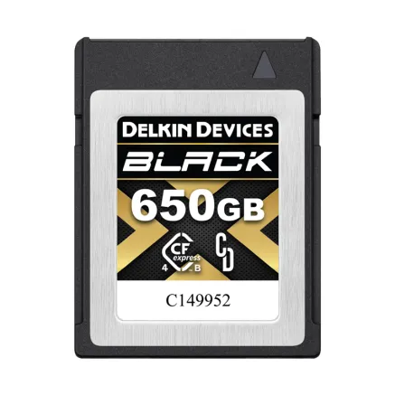 DELKIN CFEXPRESS BLACK R3530/W3250 (4.0) 650GB DCFX4B650