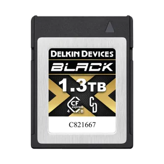 Vairs neražo - DELKIN CFEXPRESS BLACK R3530/W3250 (4.0) 1.3TB DCFX4B13T