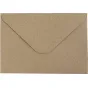 Foto rāmīši - FOCUS ENVELOPE 115X160 BROWN 120G 50 PCS 20530 - ātri pasūtīt no ražotāja