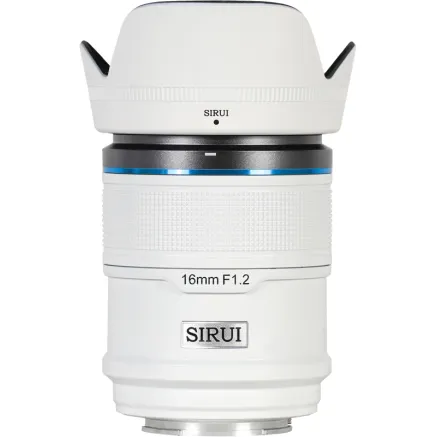 SIRUI СНАЙПЕРСКИЙ ОБЪЕКТИВ APS-C AF 16MM F1.2 X-MOUNT БЕЛЫЙ 16AS12X-W