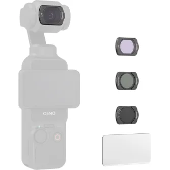 Набор фильтров SmallRig 4776 для DJI Osmo Pocket 3 с VND2-5, ND16/CPL, LPF фильтрами и защитой экрана из закаленного стекла