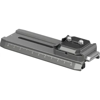 SmallRig 4638 HawkLock H38 Manfrotto Quick Release Plate for DJI Stabilizers with anti-slip design and measurement markings
