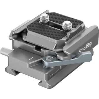 SmallRig 4639 HawkLock H38 Arca-Swiss Быстрая плита для стабилизаторов DJI с антискользящей рукояткой и механизмом быстрого освобождения