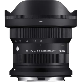 MIRRORLESS Objektīvi - Sigma 10-18mm F/2.8 DC DN contemporary Canon RF APS-C lens wide angle - perc šodien Master Foto veikalā un ar piegādi