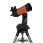 Телескоп Celestron NexStar 4 SE с оранжевой трубкой, автоматической установкой GoTo и прочным штативом для наблюдения за звездами