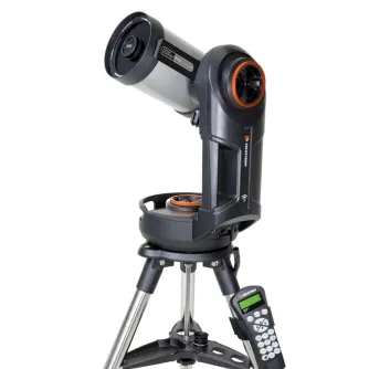Телескоп Celestron NexStar Evolution 5 с WiFi-управлением, предлагающий продвинутое отслеживание и интеграцию с приложением SkyPortal для наблюдения за звездами.
