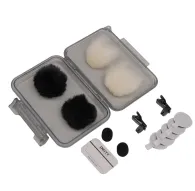 Deity WLP Lavalier Deluxe Accessory Kit с пушистыми шарами, искусственными меховыми ветрозащитами, клеевыми дисками, клипсами для микрофона и всепогодной защитой для переносного кейса.Deity WLP Lavalier Deluxe Accessory Kit с пушистыми шарами, искусственными меховыми ветрозащитами, клеевыми дисками, клипсами для микрофона и всепогодной защитой для переносного кейса.