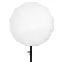 NANLITE Lantern Softbox LT-65 белый октагональный диффузор на черном штативе, вид спереди, совместимость с Bowens mount