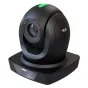 RGBlink VUE PTZ камера с 12x оптическим зумом, черным корпусом, зеленой индикаторной лампой и основанием RGBlink для стриминга