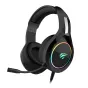 Vairs neražo - Gaming headphones Havit GAMENOTE H2232D RGB USB+3.5mm H2232d