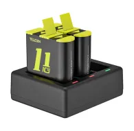 Accessories for Action Cameras - Telesin three-channel charger + 2 batteries for GoPro Hero 9 / 10 / 11 / 12 (GP-BTR-903-B) GP-BTR-903-B - quick order from manufacturerAccessories for Action Cameras - Telesin three-channel charger + 2 batteries for GoPro Hero 9 / 10 / 11 / 12 (GP-BTR-903-B) GP-BTR-903-B - quick order from manufacturer