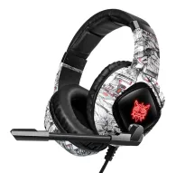 Головная гарнитура - Gaming headphones ONIKUMA K19 Camou White K19W Camou - быстрый заказ от производителяГоловная гарнитура - Gaming headphones ONIKUMA K19 Camou White K19W Camou - быстрый заказ от производителя
