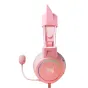 Vairs neražo - Gaming headphones ONIKUMA X15Pro Pink Cats Ears X15PROP with cat ear