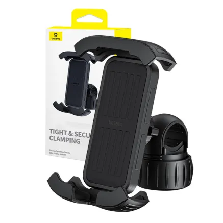 Baseus QuickGo bike carrier for phones (black) C40561500113-00