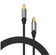 Audio vadi, adapteri - Cable Optical Audio Vention BAVHJ 5m (Black) BAVHJ - ātri pasūtīt no ražotājaAudio vadi, adapteri - Cable Optical Audio Vention BAVHJ 5m (Black) BAVHJ - ātri pasūtīt no ražotāja