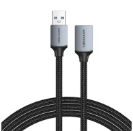 Kabeļi - Cable USB-A 3.0 A Male to Female Vention CBLHI 3m black CBLHI - ātri pasūtīt no ražotājaKabeļi - Cable USB-A 3.0 A Male to Female Vention CBLHI 3m black CBLHI - ātri pasūtīt no ražotāja