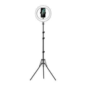 LED кольцевая лампа - Tripod/ring light APEXEL APL-FL10JJ14Y (black) APL-FL10JJ14Y - быстрый заказ от производителя