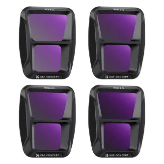 Dronu aksesuāri - Filters K&F Concept ND&PL Kit (8/16/32/64) for DJI Air 3 SKU.2064V1 - ātri pasūtīt no ražotāja