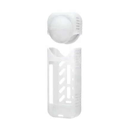 Silicone protective case + lens cover Sunnylife for Insta360 X4 (white) X4-BHT818-W