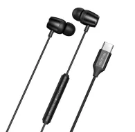 Headphones - Mcdodo HP-1050 in-ear, wired headphones, USB-C (black) HP-1050 - quick order from manufacturerHeadphones - Mcdodo HP-1050 in-ear, wired headphones, USB-C (black) HP-1050 - quick order from manufacturer