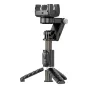 Telefonu statīvi - Gimbal/stand with light APEXEL Q18 (black) Q18 - ātri pasūtīt no ražotāja