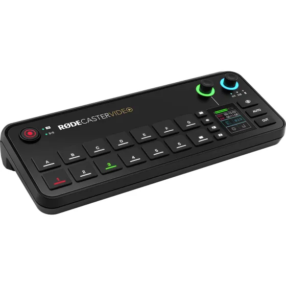 Rode R&Oslash;DECaster Video audio production, switching, recording console HD 1080p HDMI