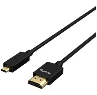 SmallRig 3042 Ultra Slim 4K HDMI mikro-HDMI uz HDMI (D uz A) 100cm kabeļa ar plānu 3.6mm diametru profesionālām video uzstādījumiemSmallRig 3042 Ultra Slim 4K HDMI mikro-HDMI uz HDMI (D uz A) 100cm kabeļa ar plānu 3.6mm diametru profesionālām video uzstādījumiem