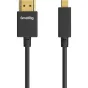 Кабель SmallRig 3042 HDMI micro на HDMI 100 см - ультратонкий дизайн, HDMI 2.0, поддержка 4K60Hz, позолоченные коннекторы