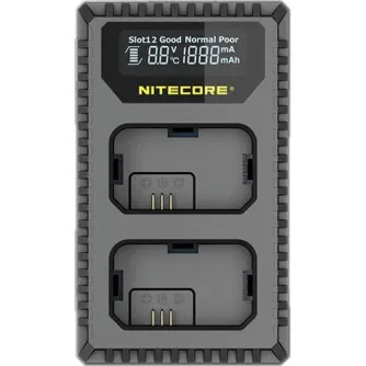 Зарядные устройства - Nitecore USN1 Compacte Dubbel Lader voor Sony NP FW50 met indicator + USB - быстрый заказ от производителя