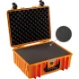 Cietie Koferi - BW OUTDOOR CASE TYPE 6000 WITH PRE-CUT FOAM (SI) ORANGE 6000/O/SI - ātri pasūtīt no ražotāja