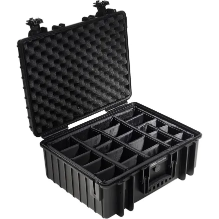 BW OUTDOOR CASES TYPE 6000 BLK RPD (DIVIDER SYSTEM)