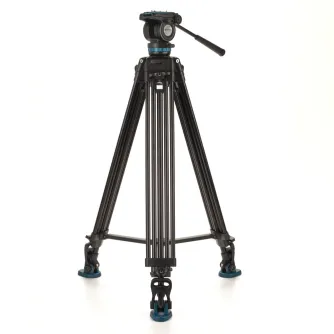 Видео штативы - Benro KH26PC Video Tripod with Head, 6,8kg Payload, Continuous Pan Drag, Anti-Ro - купить сегодня в магазине Master Foto и с доставкой