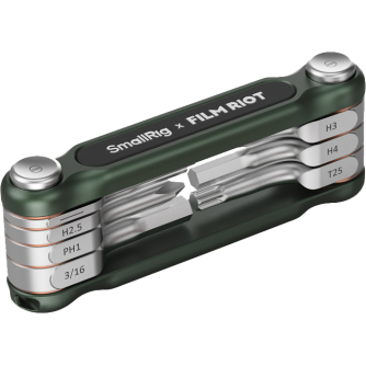 Installation & Maintenance Tools - SMALLRIG 4812 X FILM RIOT 7-IN-1 FOLDING WRENCH SET WITH MULTIPLE ANGLE POSITIONING GREEN 4812 - quick order from manufacturer