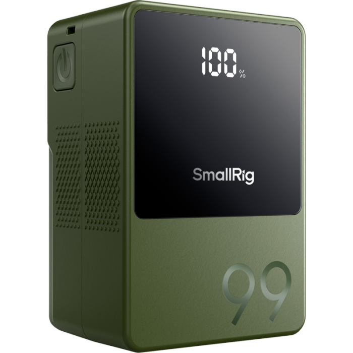 V-Mount аккумуляторы - SMALLRIG 4930 V-MOUNT BATTERY MINI VB99 (GREEN) 4930 - быстрый заказ от производителя