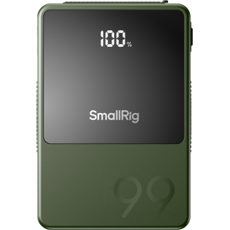 V-Mount аккумуляторы - SMALLRIG 4930 V-MOUNT BATTERY MINI VB99 (GREEN) 4930 - быстрый заказ от производителя